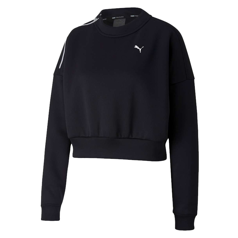 puma train zip crew sweatshirt